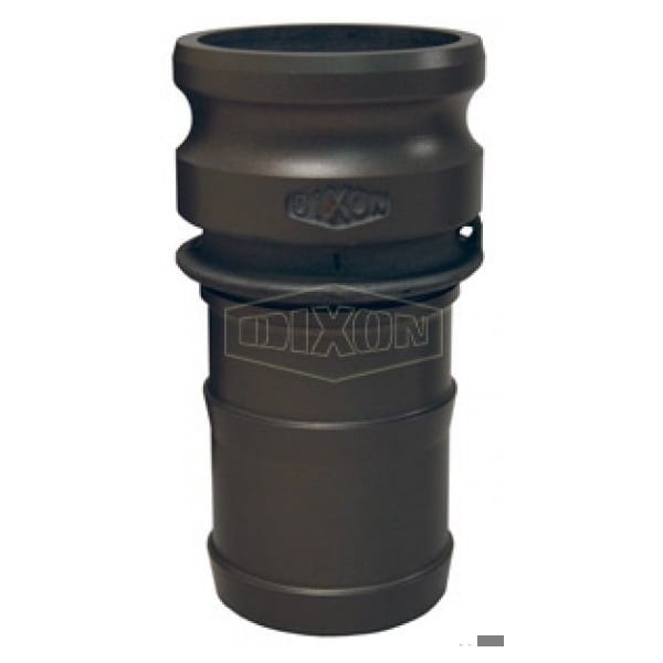 Boss-Lock Type E Cam and Groove Adapter, 1-1/2 in, Male Adapter x Hose Shank, Aluminum, Domestic